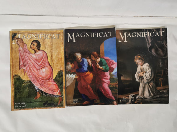 Cover of Magnificat Monthly Vol. 14, No. 5, 6 & 7 (March, Holy Week & April)