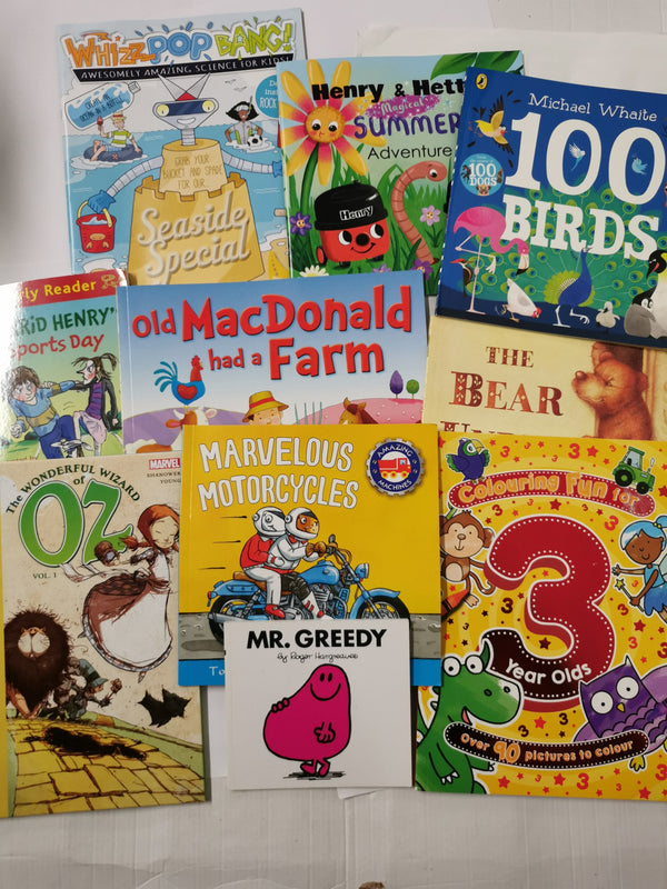 Young Children's Fiction Picture Books Large Collection of 20 Pre Loved Books