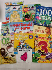 Young Children's Fiction Picture Books Large Collection of 20 Pre Loved Books