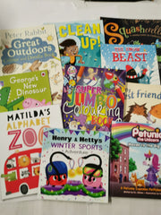 Young Children's Fiction Picture Books Large Collection of 20 Pre Loved Books