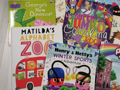 Young Children's Fiction Picture Books Large Collection of 20 Pre Loved Books