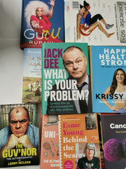 20 NEW BOOKS NON FICTION (Shelf Pulls) - Business, History, Lifestyle etc