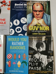 20 NEW BOOKS NON FICTION (Shelf Pulls) - Business, History, Lifestyle etc