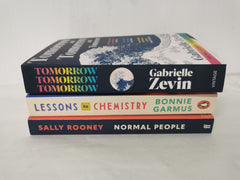 Bestsellers! Lessons in Chemistry, Tomorrow & Tomorrow & Tomorrow, Normal People