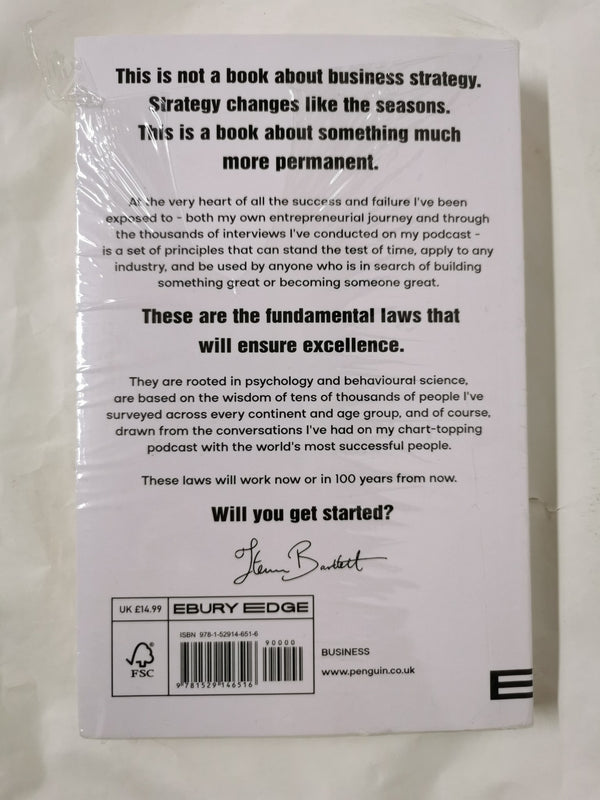 The Diary of a CEO: The 33 Laws of Business and Life by Steven Bartlett