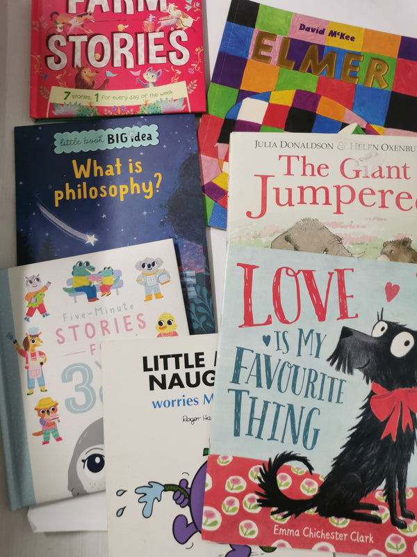 50 Children's Book Bundle For Young Readers/Activity