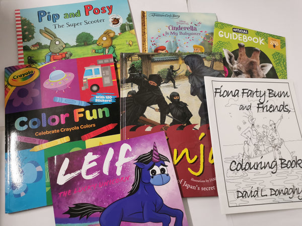 50 Children's Book Bundle For Young Readers/Activity