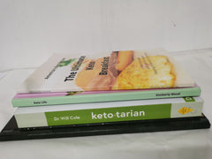 4 Ketogenic Diet Books Inc Ketotarian, Keto Breakfast