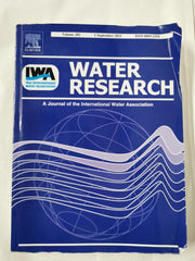 Cover of The International Water Association Journal Water Research V202 Sep 2021