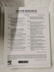 The International Water Association Journal Water Research V202 Sep 2021