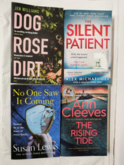 Cover of 4 Gripping Thrillers! Susan Lewis, Ann Cleeves, Jen Williams & Alex Michaelides