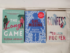 Cover of 3 YA Bestsellers: Girl, Missing, Confess & The Long Game: BookTok Favourites! by Elena Armas