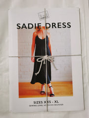 Sadie Slip Dress Tessuti Sewing Pattern. Size XXS-XL.