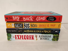 Books for 8 year Olds: Night Bus Hero, The Explorer, House at the Edge of Magic