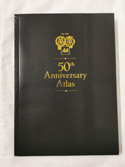 Cover of AA 50th Anniversary Atlas, Leather bound