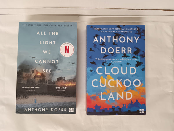 Cover of Cloud Cuckoo Land & All the Light We Cannot See 2 Book Bundle By Anthony Doerr by Anthony Doerr