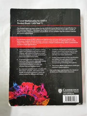 A Level Mathematics for OCR Student Book 1 (AS/Year 1) *Damaged*