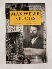 Max Weber Studies Vol 24.1 Jan 2024