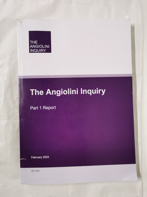 The Angiolini Inquiry. Report of part 1 of the Angiolini Inquiry