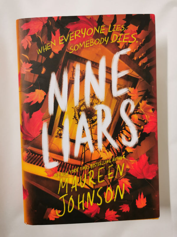 Nine Liars (Truly Devious) by Maureen Johnson by Maureen Johnson - used book at Perkology Books