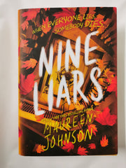 Nine Liars (Truly Devious) by Maureen Johnson by Maureen Johnson - used book at Perkology Books