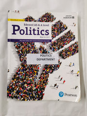 Edexcel GCE Politics AS and A-level Student Book and eBook ( 2017)