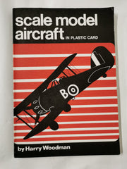 Scale Model Aircraft in Plastic Card by Harry Woodman - used book at Perkology Books