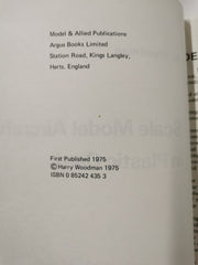 Scale Model Aircraft in Plastic Card by Harry Woodman - used book at Perkology Books
