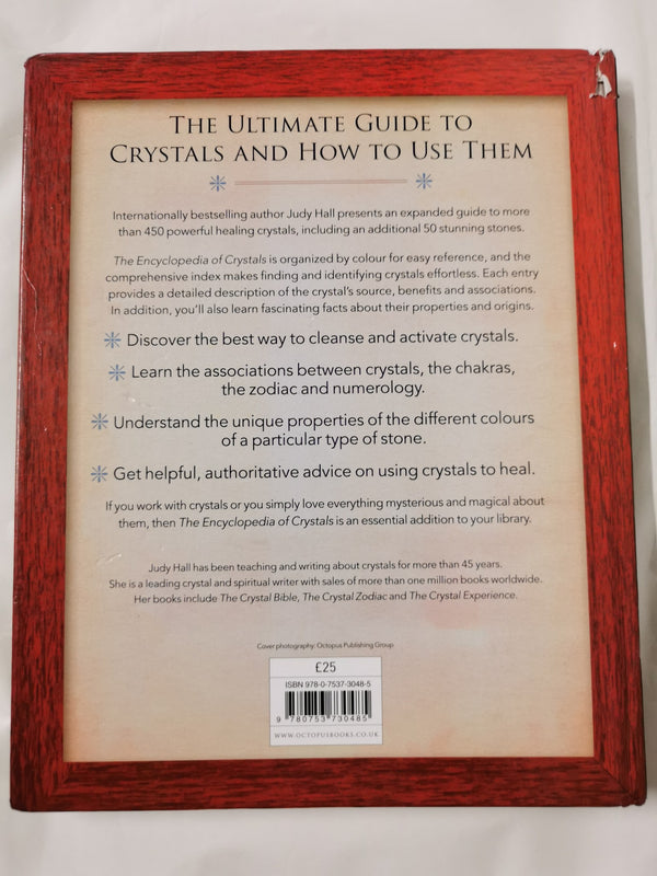 The Encyclopedia of Crystals, New Edition Hardcover 2015 by Judy Hall