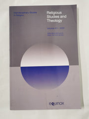 Religious Studies and Theology Vol 41.1 2002