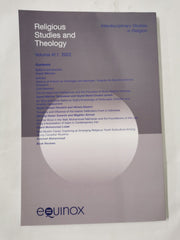 Religious Studies and Theology Vol 41.1 2002