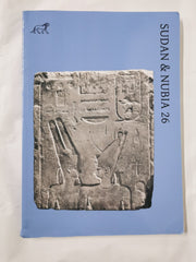 Sudan Archaeological Research Society No. 26 2022