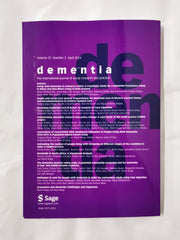 Dementia Vol 23 No 3 April 2024 International Journal of Social Research...