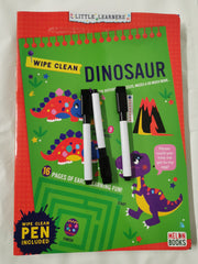 Pre-School / Reception Wipe Clean & Dot to Dot Activity Books x 8 & (3 Pens)