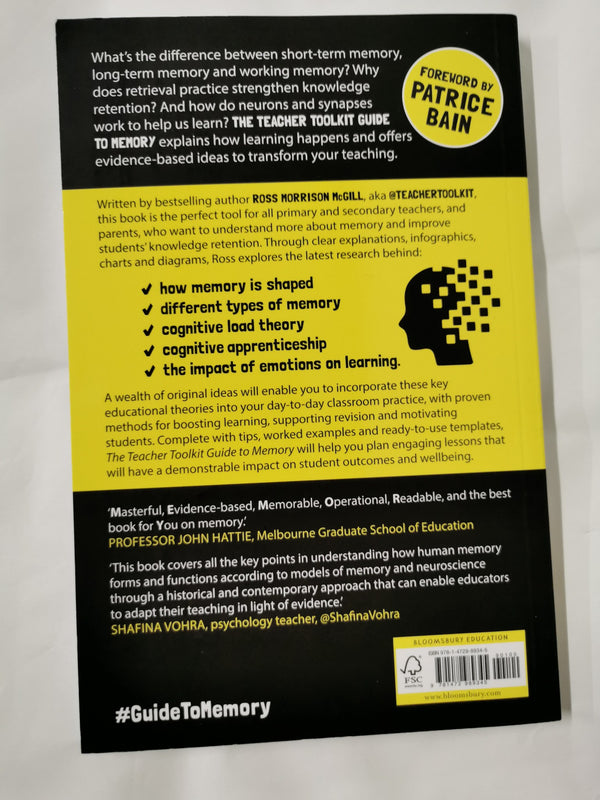 The Teacher Toolkit Guide to Memory (Teacher Toolkit Guides)
