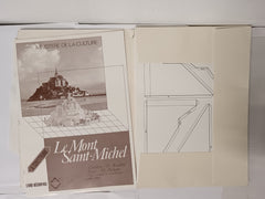 Le Mont Saint-Michel à construire (livre-découpage), 1984 Edition (French)