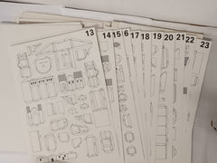 Le Mont Saint-Michel à construire (livre-découpage), 1984 Edition (French)