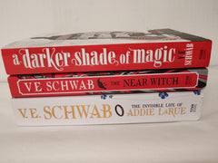 3 x Books V. E. Schwab: A Darker Shade of Magic, The Near Witch, Addie LaRue