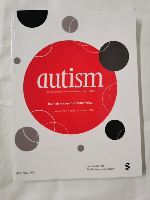 Autism The International Journal of Research and Practice Vol 27 No. 7 Oct 2023