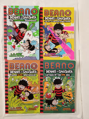 Beano Dennis & Gnasher Series Collection 4 Books Set