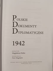 Polskie Dokumenty Dyplomatyczne 1942 (Hardback, 2023)