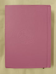 Rainbow Quran Stunning Pink Coloured Quran (Leathery Effect Cover 12.5x16.5cm)