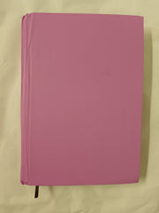 Rainbow Quran Stunning Pink Coloured Quran (Leathery Effect Cover 12.5x16.5cm)