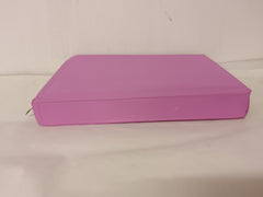 Rainbow Quran Stunning Pink Coloured Quran (Leathery Effect Cover 12.5x16.5cm)