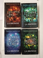 The Earth Chronicles 4 book Collection, Hannah and the Hollow Tree, Hollow's End