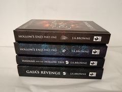 The Earth Chronicles 4 book Collection, Hannah and the Hollow Tree, Hollow's End