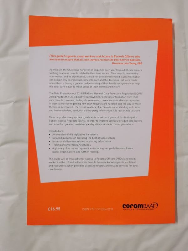 Access to Information for Adult Care Leavers