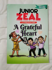Junior Zeal 6-8 Years - Activity Book 2023-2024 - A Grateful Heart