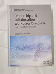 Leadership and Collaboration in Workplace Discourse: From Field to Application by Rose Tremain - used book at Perkology Books