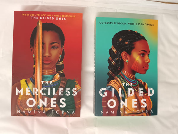 The Gilded Ones & The Merciless Ones by Namina Forna (Red & Green Spredges!)